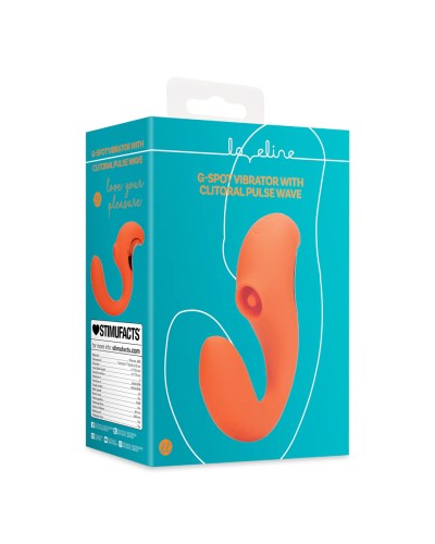 Loveline - Vibrador con estimulador de punto