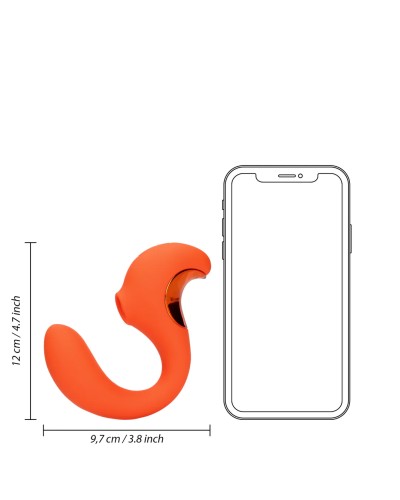 Loveline - Vibrador con estimulador de punto