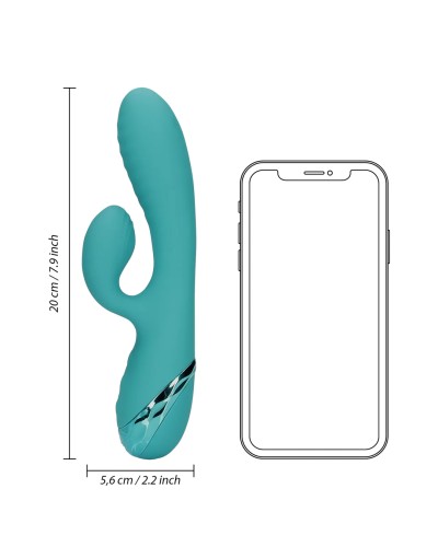 Loveline - Vibrador con estimulador inflable