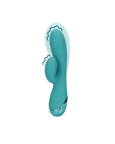 Loveline - Vibrador con estimulador inflable