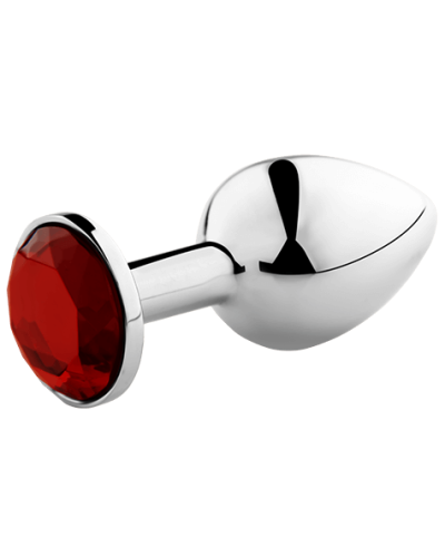 Plug & Play - Plug Anal de metal Talla L Rojo
