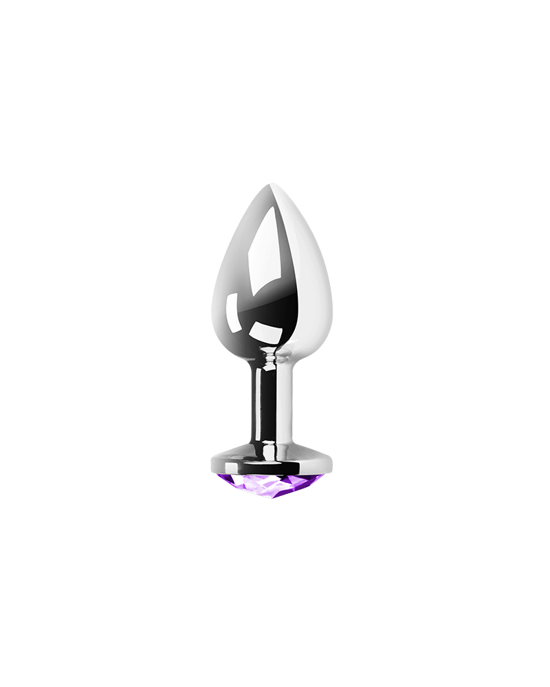 Plug&Play - Plug anal de metal Talla S Morado