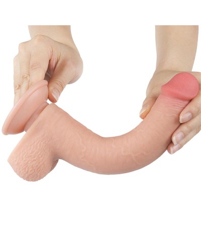 Lovetoy - Dildo Piel Deslizante Dual Density 22 cm
