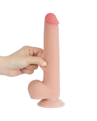 Lovetoy - Dildo Piel Deslizante Dual Density 22 cm