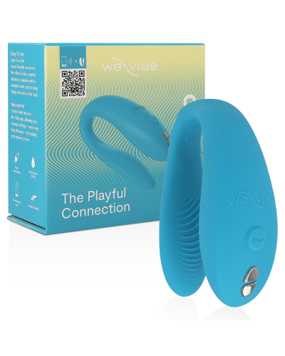 We Vibe Sync Go - Vibrador para parejas turquesa