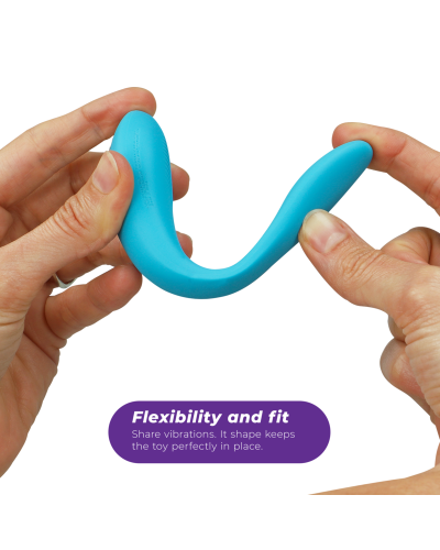 We Vibe Sync Go - Vibrador para parejas turquesa