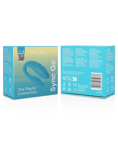 We Vibe Sync Go - Vibrador para parejas turquesa