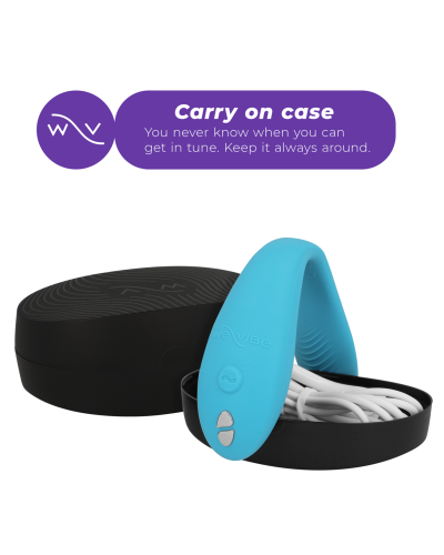 We Vibe Sync Go - Vibrador para parejas turquesa