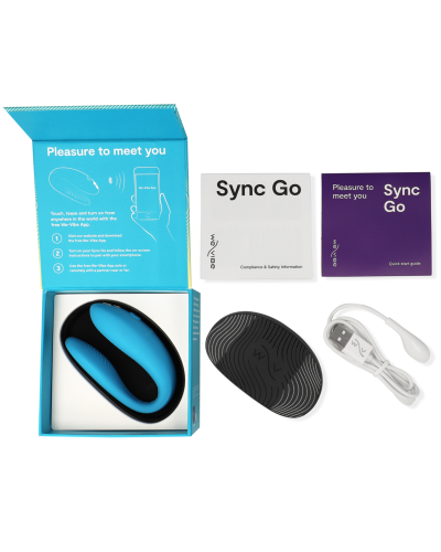 We Vibe Sync Go - Vibrador para parejas turquesa