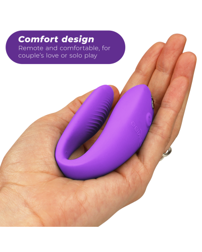 We Vibe Sync Go - Vibrador para parejas turquesa