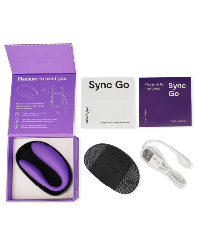 We Vibe Sync Go - Vibrador para parejas turquesa