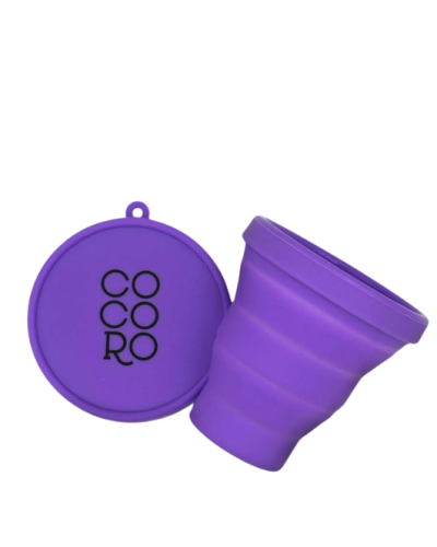 Cocoro - Esterilizador Plegable de Silicona para Copa Menstrual