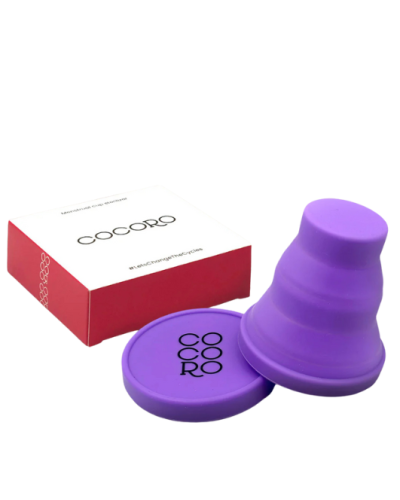 Cocoro - Esterilizador Plegable de Silicona para Copa Menstrual