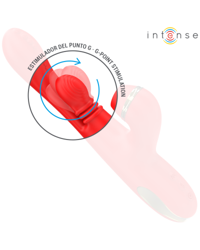 Intense Katy - Vibrador con estimulador multifunción