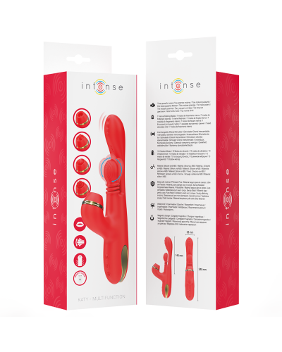 Intense Katy - Vibrador con estimulador multifunción