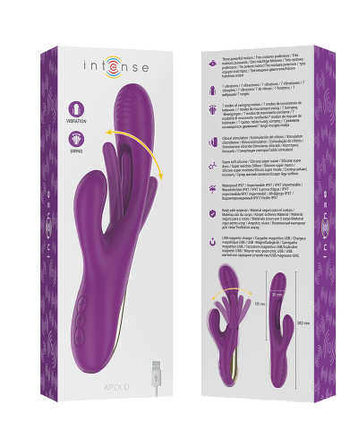 Intense Apolo - Vibrador con Lengua oscilante