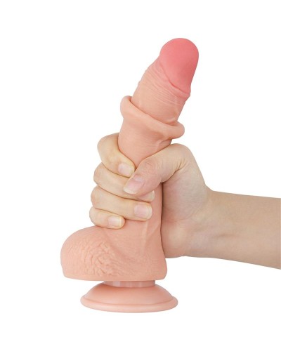 Lovetoy - Dildo Piel Deslizante Dual Density 19,5 cm