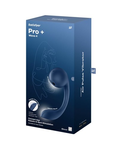Satisfyer Pro+ Wave 4 - Succionador y Vibrador