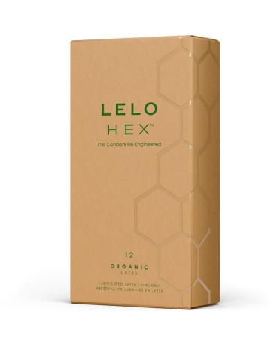 Lelo Hex Organic - Preservativo 12 Unidades