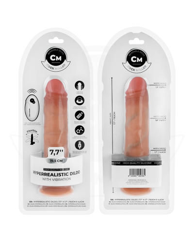 COCK MILLER - Vibrador realista 19,5cm