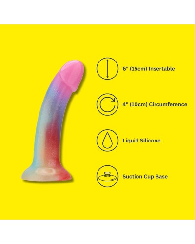 Mina Iridiscente - Dildo de silicona