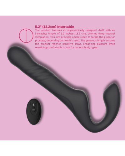 Mina Surge - Arnés vibrador y empuje