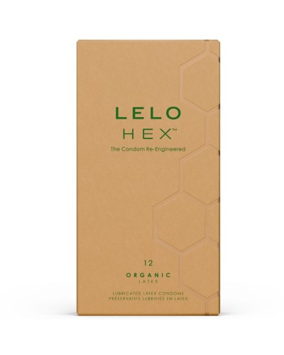 Lelo Hex Organic - Preservativo 12 Unidades