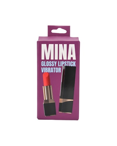 Mina Glossy Lipstick - Bala vibradora