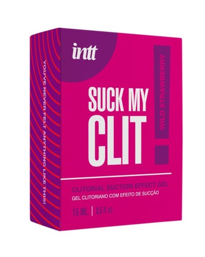 Intt Suck My Clit - Gel efecto succión Fresa