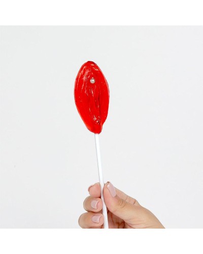 Piruleta Vulva de gominola Fresa