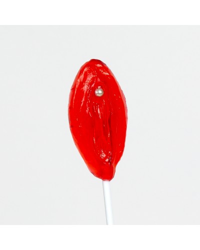 Piruleta Vulva de gominola Fresa
