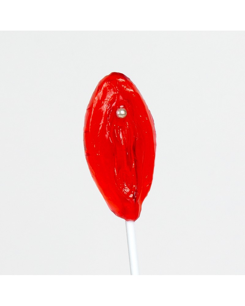 Piruleta Vulva de gominola Fresa