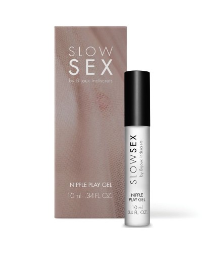 SLOW SEX Nipple Play Gel – Gel para pezones efecto frío sabor coco