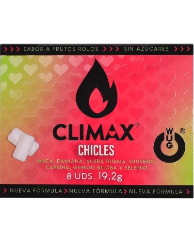 WUG CLIMAX - Chicle funcional para potenciar
