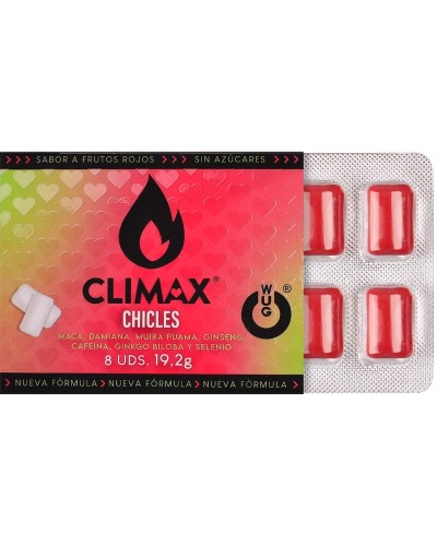 WUG CLIMAX - Chicle funcional para potenciar