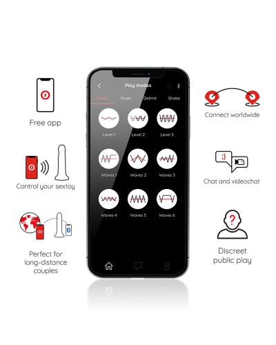 ONINDER BOGOTÁ S - Dildo Vibrador con Control por App
