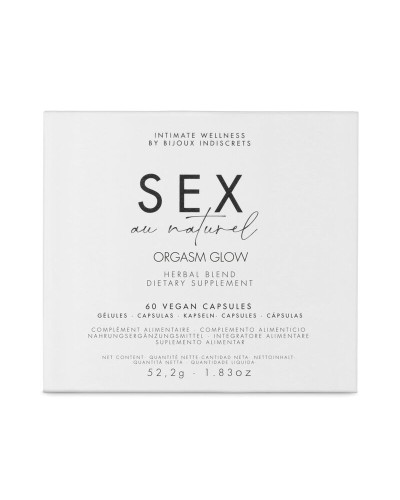 SEX AU NATUREL ORGASM GLOW – 60 cápsulas
