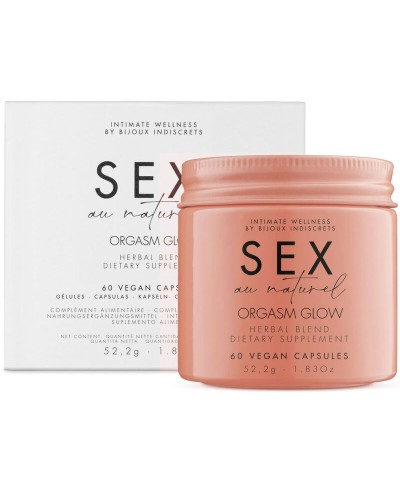 SEX AU NATUREL ORGASM GLOW – 60 cápsulas