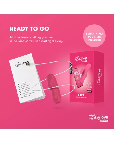 EasyConnect Zara - Vibrador de Braguita con APP