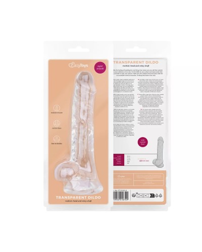 Easytoys dildo - Dildo realístico jelly 17 cm