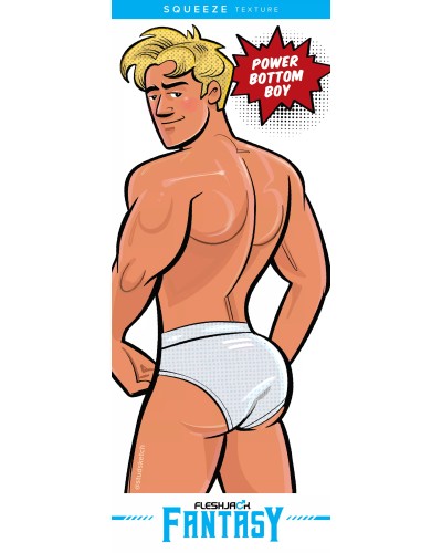 Fleshjack Power Bottom Boy - Masturbador Realista