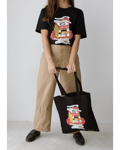 Totebag Nievecita x Pimentón Dulce Negro