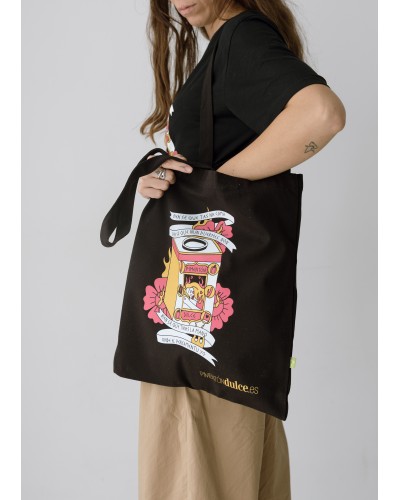 Totebag Nievecita x Pimentón Dulce Negro