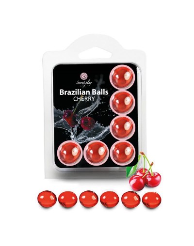 Secret Play - Brazilian Balls Set 6 Cereza